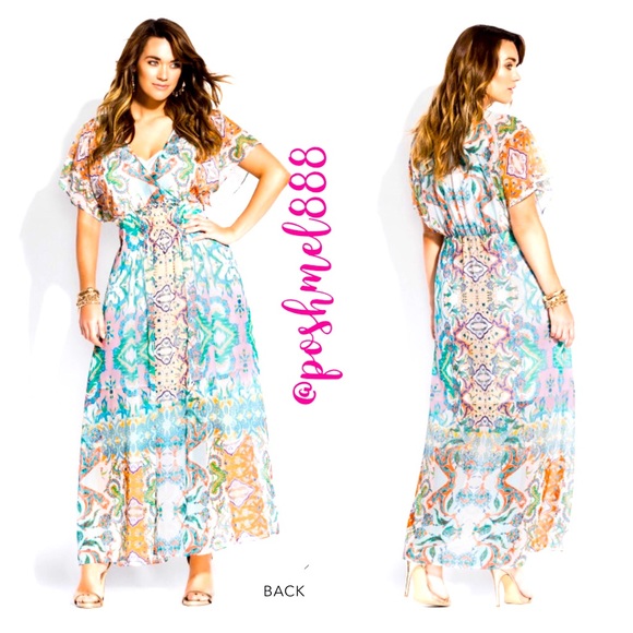 City Chic Dresses & Skirts - City Chic | Casablanca Maxi Dress - Ivory